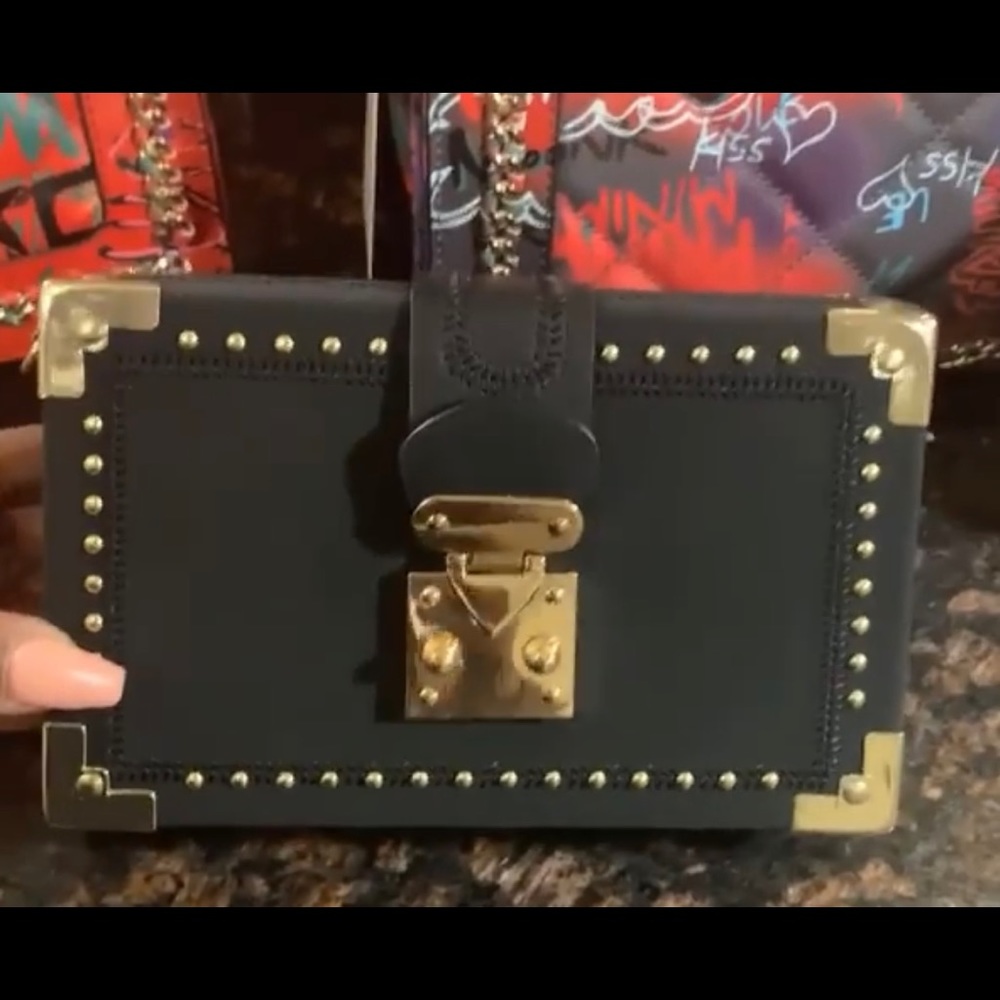 Black and Gold Purse